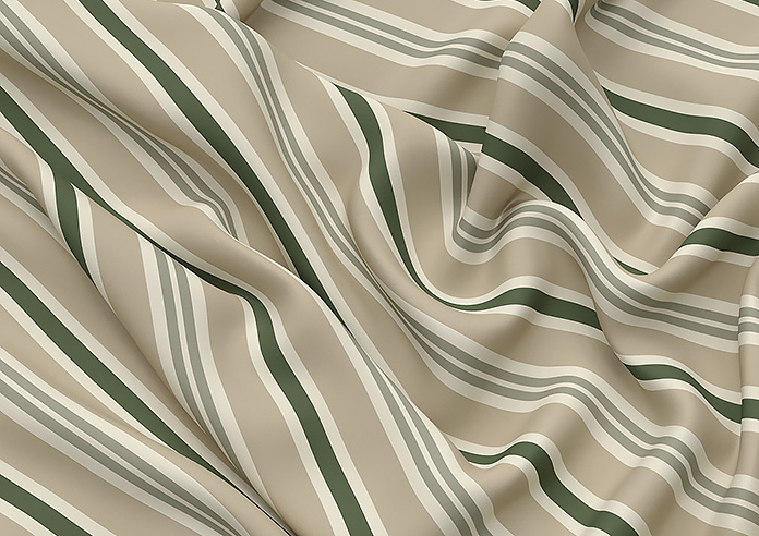 The British Stripe Co. Charles, Chilterns No.1 - Roman Blind - Image 4